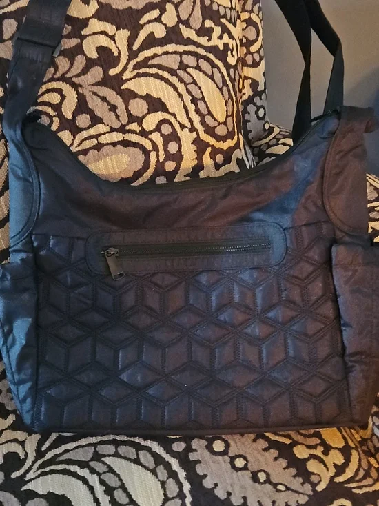 NWOT Black Lug Medium Crossbody - Camper  - Picture 3 of 4